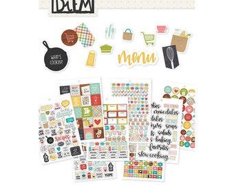 Carpe Diem Recipe Sticker Tablet