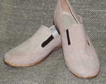 Hemp shoes for men. Made to Order HANDMADE Shoes.