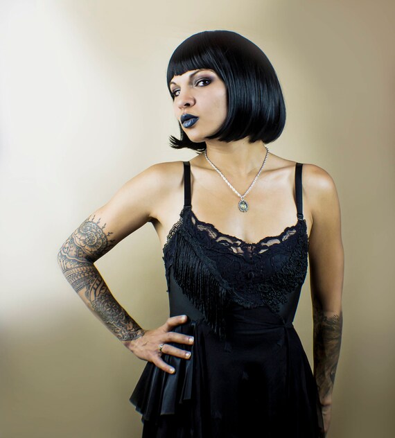 Black Noir Vintage Inspired Lace Dress Black Noir Vintage Inspired Lace Dress