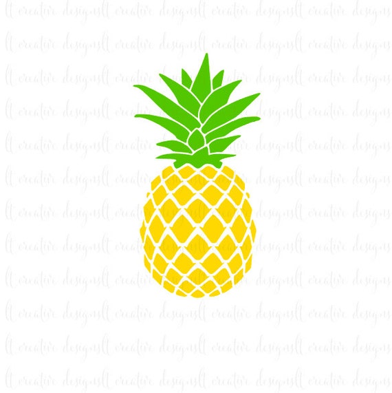 Download Pineapple SVG Pineapple Monogram SVG SVG Files Cricut Cut