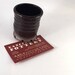 Steampunk Shot Glass - Small Cup - Wine Whiskey Liquor - Handmade Ceramic Shot Glass - SCA LARP Renn Faire - Holiday Gift - College Gift -