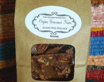 SUGAR FREE Pecan or Almond Pralines Keto Low Carb Diabetic
