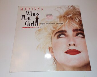 1987 - Madonna - Who's that girl - LP Vinyl Record Album - 80's Classic Pop / soundtrack