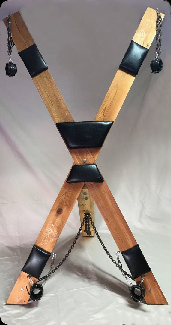 Upholstered St. Andrew's Cross