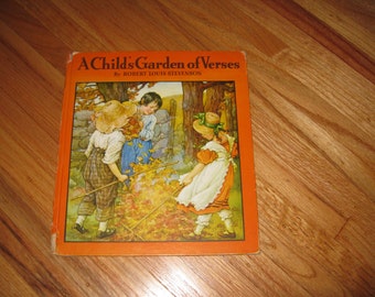 1940 A CHILD'S GARDEN Of Verses By Robert Louis Stevenson