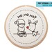 PDF embroidery tutorial + pattern | Santa & Rudolph pattern | Beginners level | Hand embroidery design | Funny | Direct Download | Kushimari