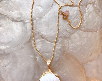 Seashell necklace | Etsy