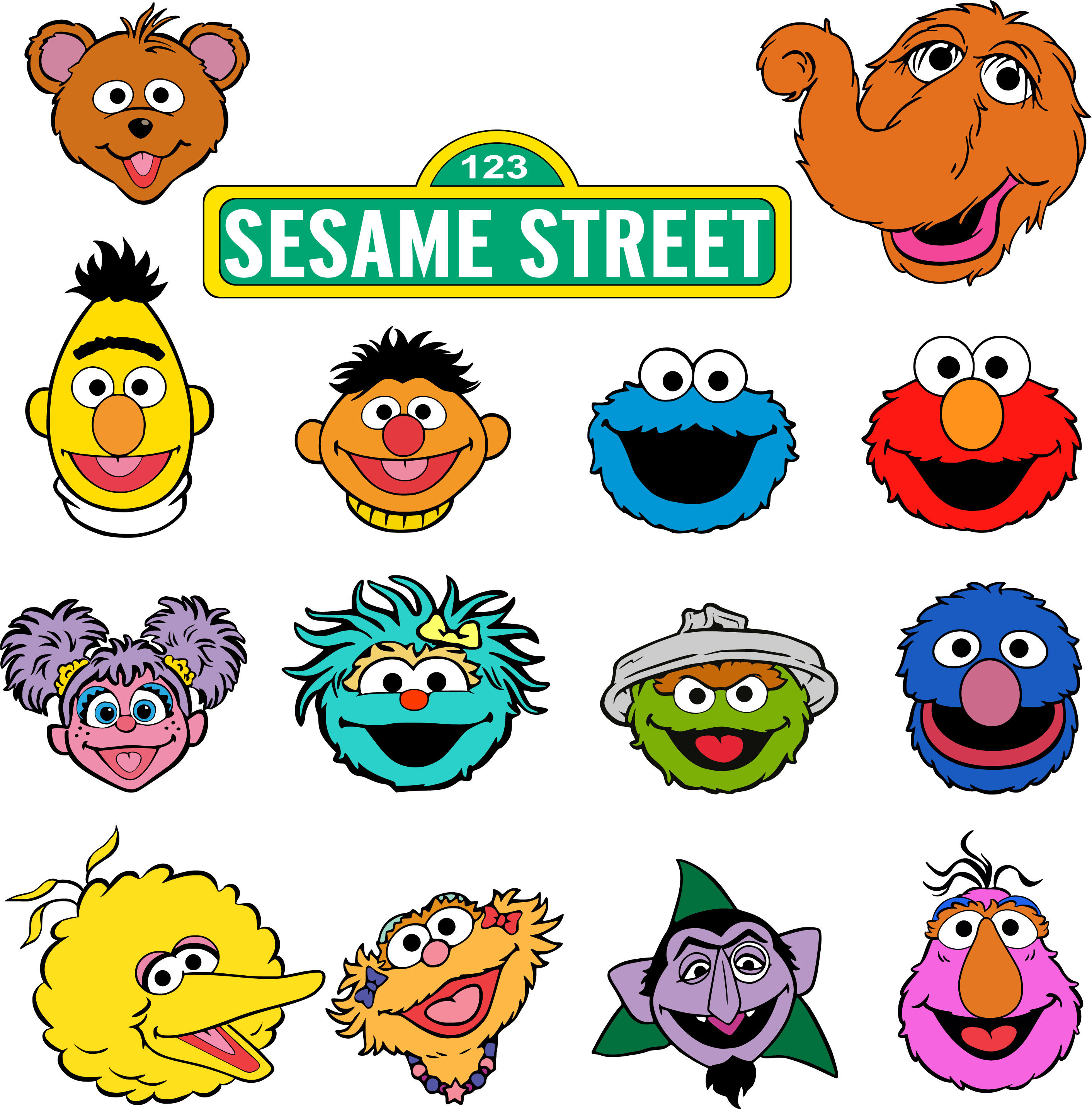 Download Sesame Street.Svg.Dfx.Eps.Pdf.Png.JPG.