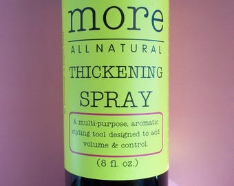All Natural THICKENING Spray - Formulated by a Professional Stylist - FREE Shipping!