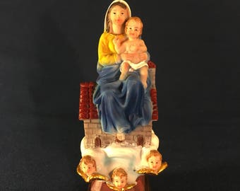 Free shipping Our Lady of Loreta Catholic Saint Statue Religious statue 6 inch