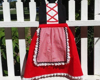 Girls Little Red Riding Hood Apron