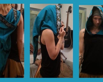 Unique Hoodie Top Fantasy medieval Goa
