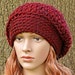 Crochet Pattern, Instant Download, Womens, Teens, Super Bulky Yarn Slouchy Hat, Thick & Quick, Accessories