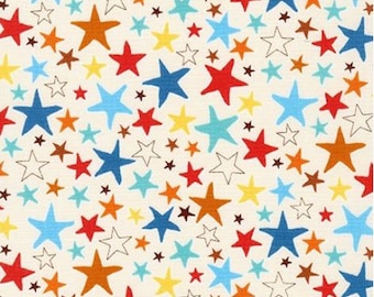 Adventure Stars Allover from Robert Kaufman's Monsters Collection by Sea Urchin Studios