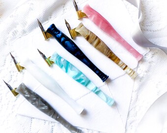 Modern Calligraphy - Dip Pen - Calligraphy Pen - Pointed Pen - Modern Pointed Pen - Oblique Pen Holder - Nib Holder