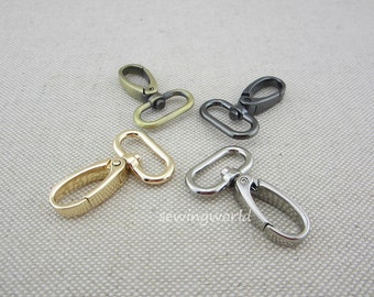 10 pcs Purse Hardware Snap Hooks 3cm diameter