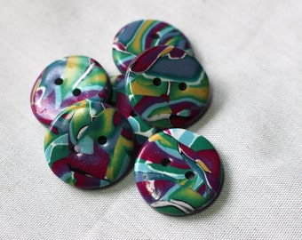 Large Handmade Buttons no. 37