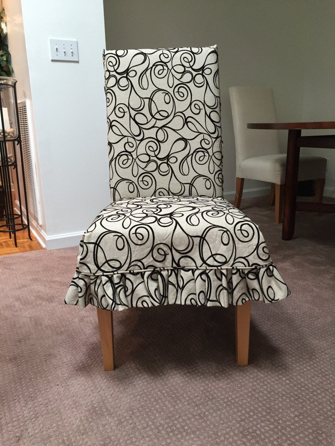 Parson's/Dining Chair Slipcover Made to Your Specs
