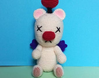 Moogle crochet, 23cm, final fantasy