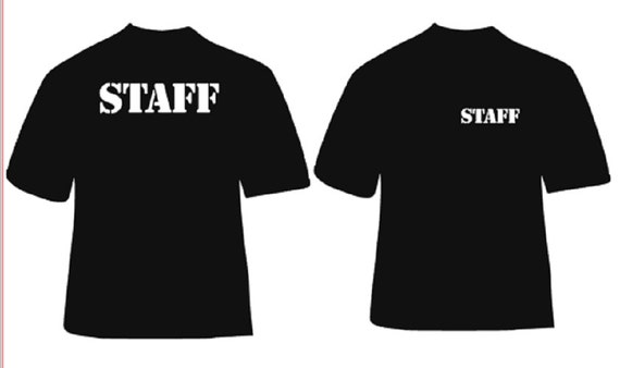 staff only shirt