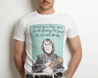 The Log Lady of Twin Peaks White T-Shirt