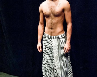 Harem pants Harem pants for Men Kuffieh Keffiyeh Palestinian Keffiyeh Style
