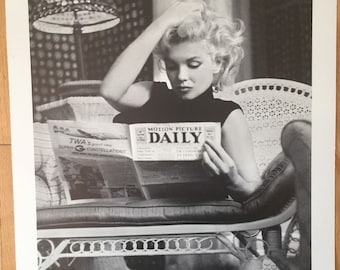 Marilyn Monroe Daily News 16 X 20 POSTER