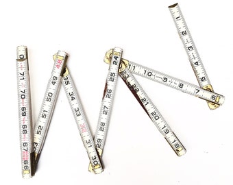 Vintage Lufkin Folding Wooden Ruler