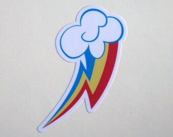 Rainbow Dash Cutie Mark Sticker