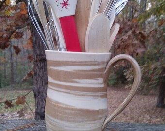 Coffee Cup. Coffee Mug. Jumbo. Jumbo coffee cup. Beautiful handmade pottery cup. Unique, no two are exactly the same.
