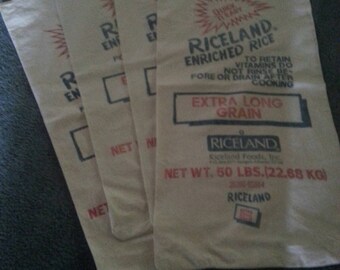 feed bags. 100 percent cotton