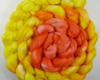 70/30 Merino Silk Roving 4oz OOK #1