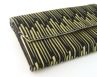 Womens Wallet Minimalist Wallet Vegan Wallet Travel wallet women fabric wallet ladies wallet thin wallet for women gold wallet long wallet