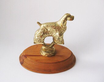 Vintage Dog Trophy Topper