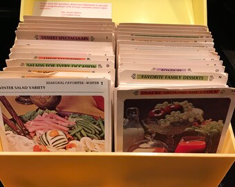 1971 Betty Crocker Recipe Card Library
