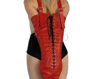 RESTRAINT SLEEVE - RED and Black
