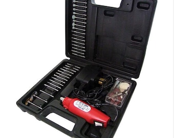 60PC Mini Drill, Rotary Tool Grinder, With Diamond Bits, Polishing Pad & Drill Bits, Bit Set, Suit Most Rotary Tool / Mini Drill Like Dremel