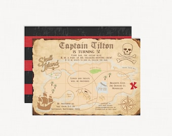 pirate invitation pirate birthday invitation pirate birthday