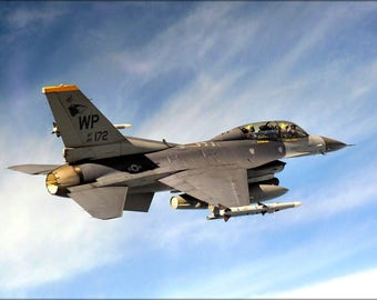 Poster, Many Sizes Available; 80Th Fighter Squadron F 16
