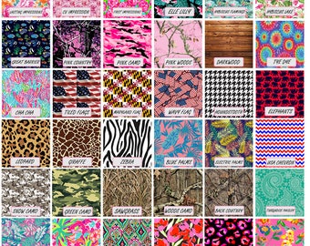 12 x 12 Inch Craft Vinyl Sheet, Permanent Adhesive 3-5 Year Outdoor Lilly vinyl, Lilly vinyl sheet