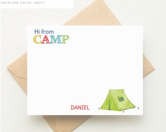 Camp stationery | Etsy