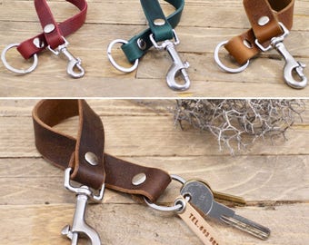Handmade lanyard, Keychain, Handmade Keychain, Lanyard, FREE ID tag, Leather lanyard, Keychain, Key fob, Key holder, Key strap.