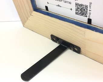 Picture Frame Easel Mate - Metal Picture Frame Easel, Picture Frame Easel, Picture Frame Stand, Picture Frame Hardware, Frame Easel, Framing