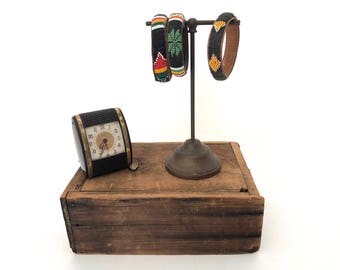 Store Display Stand - Vintage Small Table Top Display Rack - Jewelry Holder - Rod Stand - Display Hanger