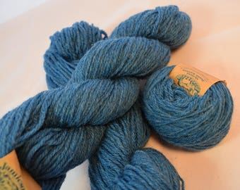 100% Shetland Wool 5 oz blue
