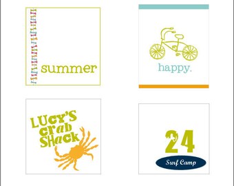 Iron On Label-Lucy's Crab Shack