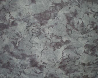 Fabric patchwork nuanced Slate gray blue tone on tone, 100% cotton REF KRYSTAL/GB