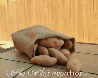 Felt Food Potato
