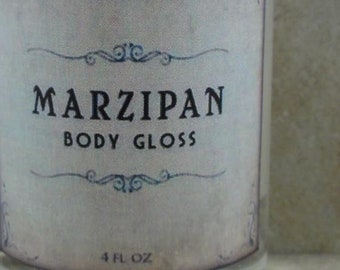 Marzipan - Body Gloss - Sweet Almond, Raw Sugar, Buttery Vanilla