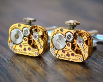 Girard Perregaux Watch Movement Cufflinks